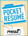 Image showing cover of the PHEAA Pocket Resume